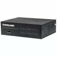 Intellinet 561204 dispositivo de redes Gestionado Gigabit Ethernet (10/100/1000) Energía sobre Ethernet (PoE) Negro