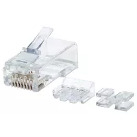 Intellinet 790550 conector RJ45 Transparente
