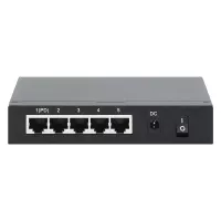 Intellinet PoE-Powered 5x Gigabit Gigabit Ethernet (10/100/1000) Energía sobre Ethernet (PoE) Negro