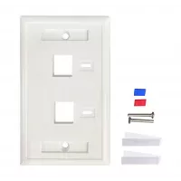 Intellinet 772396 placa de pared o cubierta de interruptor Blanco