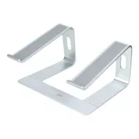 StarTech.com Soporte de Escritorio para Laptop, Soporta 5kg, de Aluminio, Color Plata, Base Riser Elevador Ergonómico para Laptop, para Macbook Air/Pro, Dell XPS, Lenovo