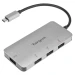 Targus ACH226BT nodo concentrador USB 3.2 Gen 1 (3.1 Gen 1) Type-C 5000 Mbit/s Plata