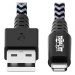 Tripp Lite M100-006-HD Cable de Sincronización y Carga USB A a Lightning para Servicio Pesado, Certificado MFi - M/M, USB 2.0, 1.83 m [6 pies]