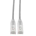 Tripp Lite N201-S01-GY Cable Ethernet UTP Delgado Snagless Cat6 Gigabit (RJ45 M/M), Gris, 30.5 cm [1 pie]