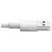 Tripp Lite M100-006-WH Cable de Sincronización y Carga USB A a Lightning, Certificado MFi - Blanco, M/M, USB 2.0, 1.83 m [6 pies]