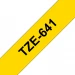 Brother TZE641 cinta para impresora de etiquetas Negro sobre amarillo TZe