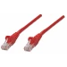 Intellinet Cat6 UTP, 1.5m cable de red Rojo U/UTP (UTP)