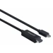 Manhattan 153287 adaptador de cable de vídeo 1.8 m Mini DisplayPort HDMI Tipo A (Estándar) Negro