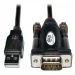 Tripp Lite U209-000-R Cable Adaptador de USB-A a Serial RS232 (DB9) - (M/M), 1.52 m [5 pies]